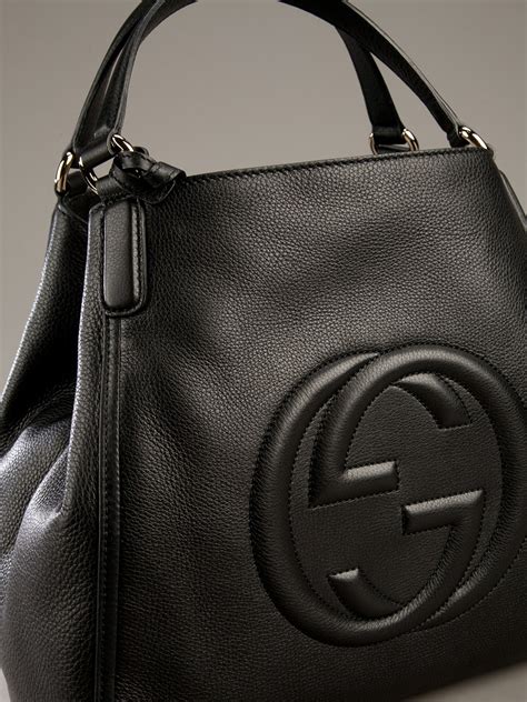 black gucci tote bag|gucci nylon tote bag.